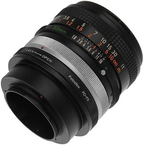 Fotodiox Lens Mount Adapter Compatible with Canon FD and FL Lenses on Fujifilm X-Mount Cameras Canon