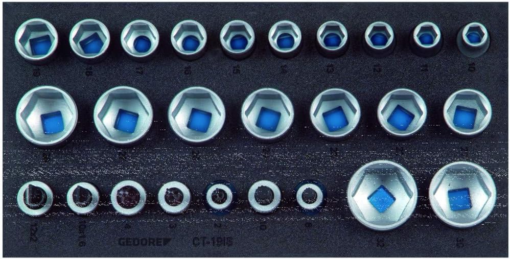 GEDORE 2322331 EI-1500 CT1-19IS L Check-Tool-Modul leer