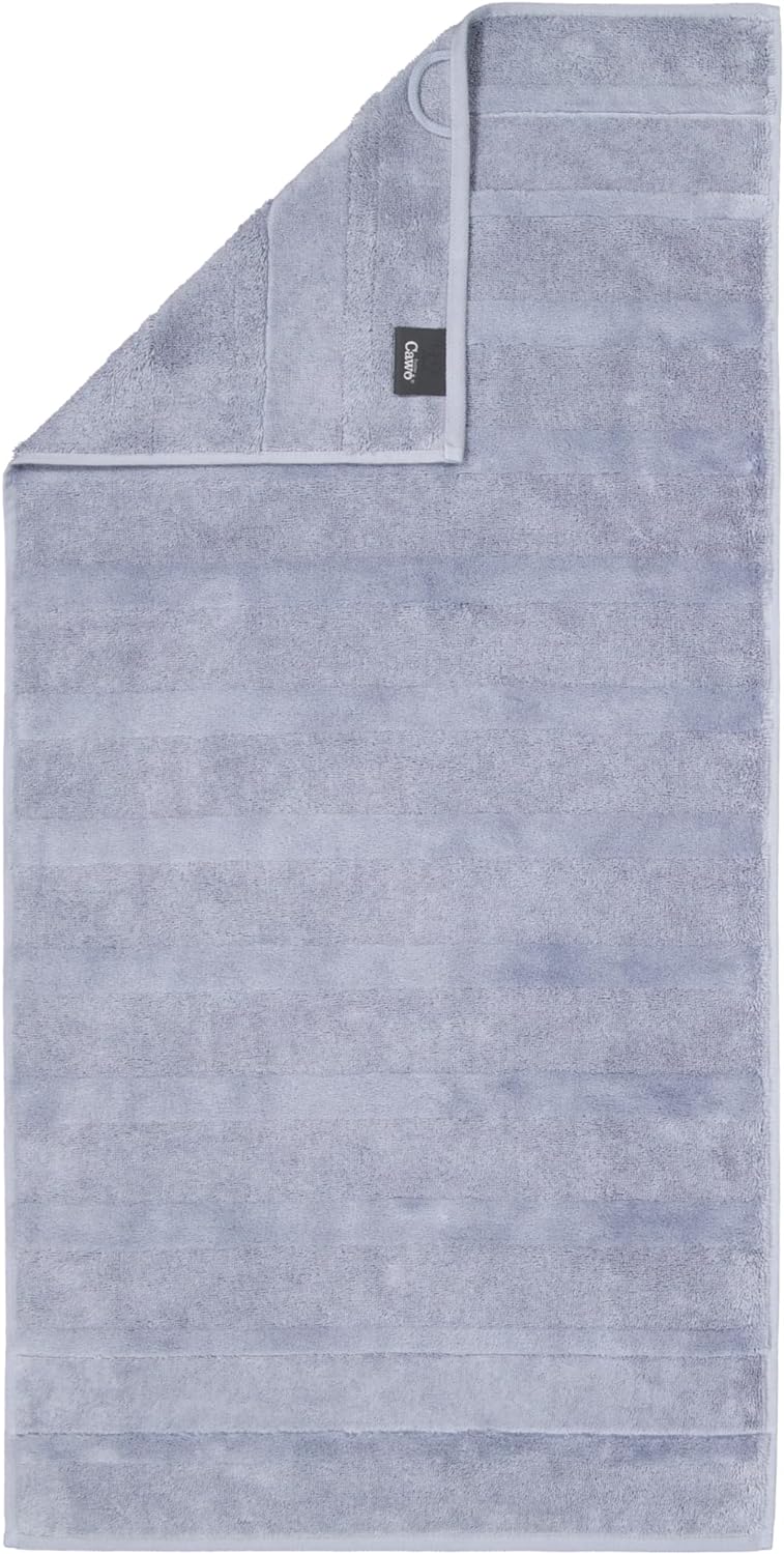 CAWÖ Home Handtücher Noblesse2 Uni 1002 Nordic Blue - 187 Duschtuch 80x160 cm, Duschtuch 80x160 cm