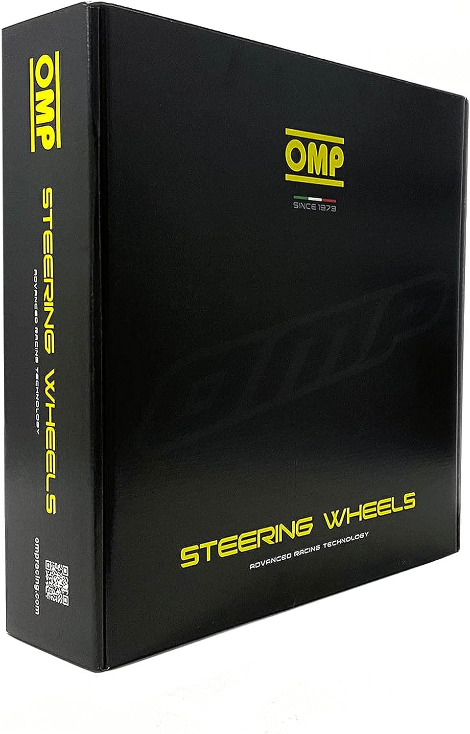 OMP OMPOD/2012/NN Gewölbte Lenkrad Korsika 330, Schwarz Aus Veloursleder mit Eloxierten Spokes Uniqu