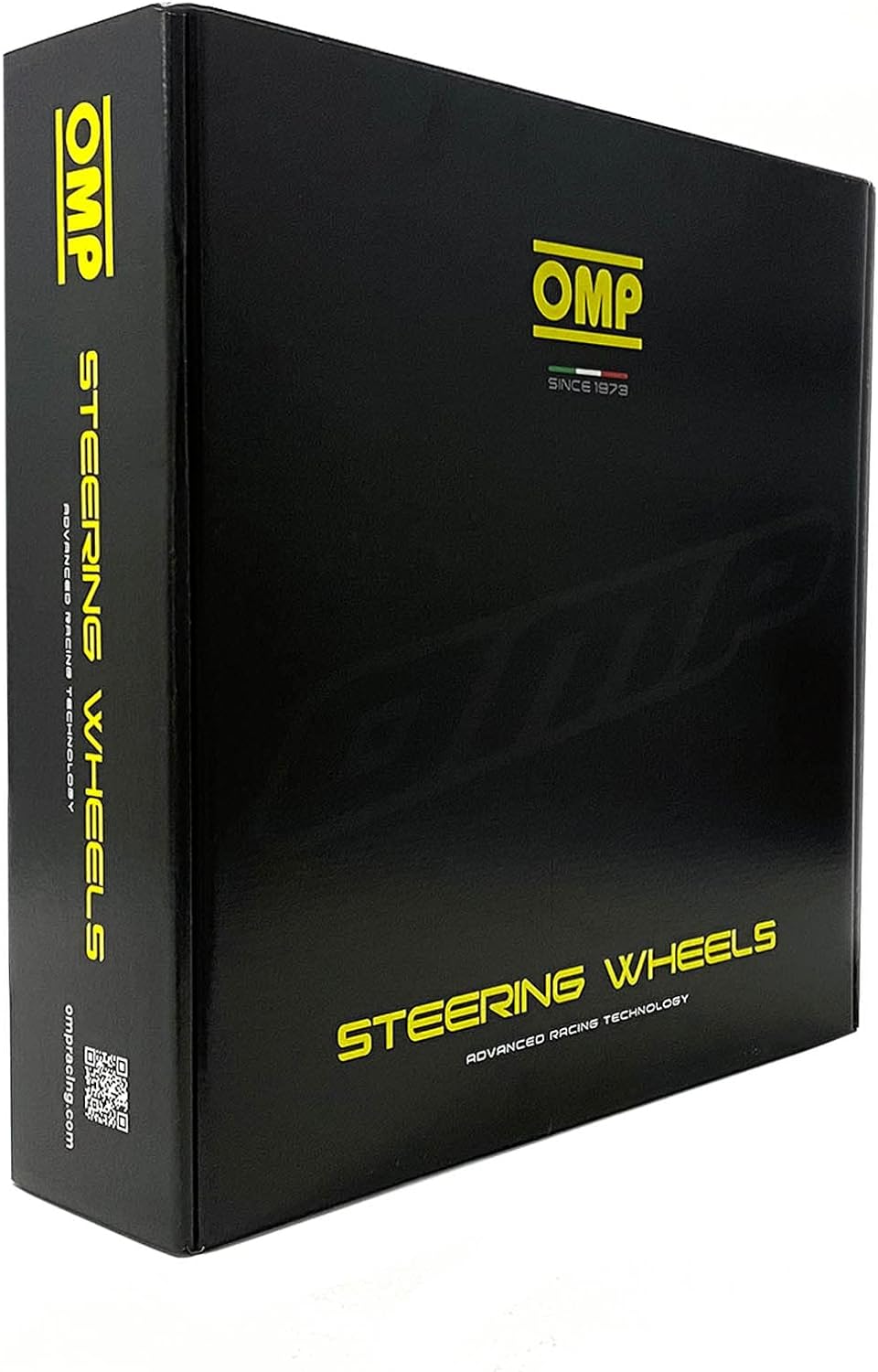 Omp OMPOD/1990/NN Superquadro Volante Black Suede Schwarz Spokes Rim, Schwarz