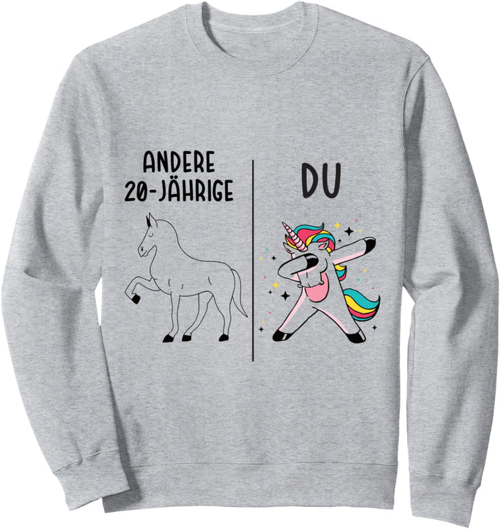 20. Geburtstag Mädchen Reiterin 20er Geburtstag Spruch Sweatshirt