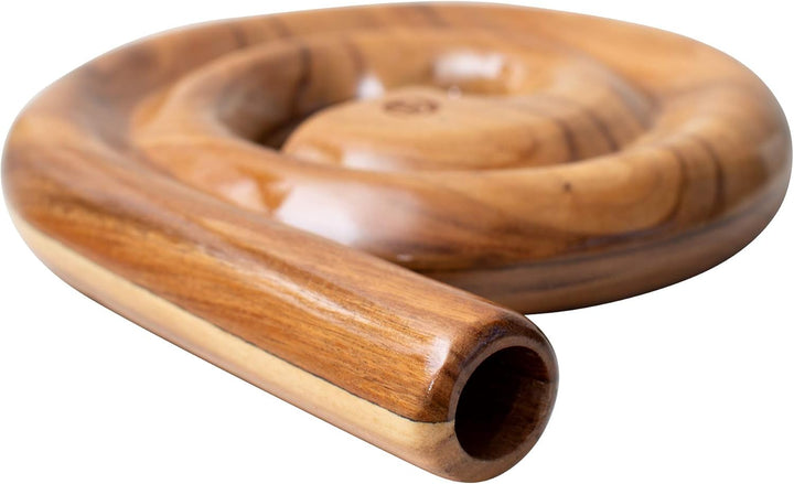 Australian Treasures - Australian Treasures Spiral Reise Didgeridoo -D- AT-Spiral inklusive Tasche