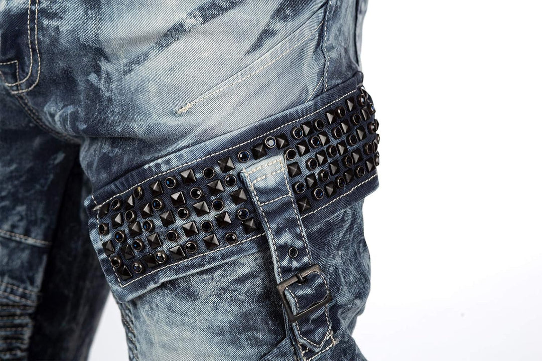 Cipo & Baxx Herren Jeans – Stylische Denim-Mode mit einzigartigem Design, Slim-Fit & Regular-Fit, Bi