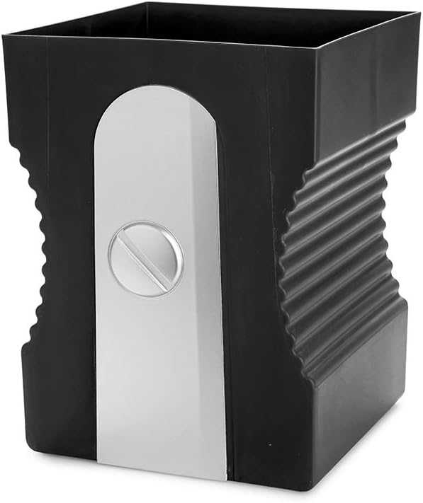 balvi Papierkorb Sharpener Farbe Schwarz Recycling-Papierkorb Das ideale Zubehör für das Arbeitszimm