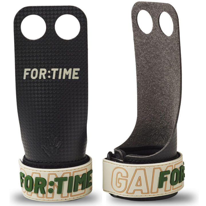 FOR:TIME FITNESS - Handgriffe für Crossfit Gymnastik-Workouts - Ultraklebriger Handschutz mit Handge