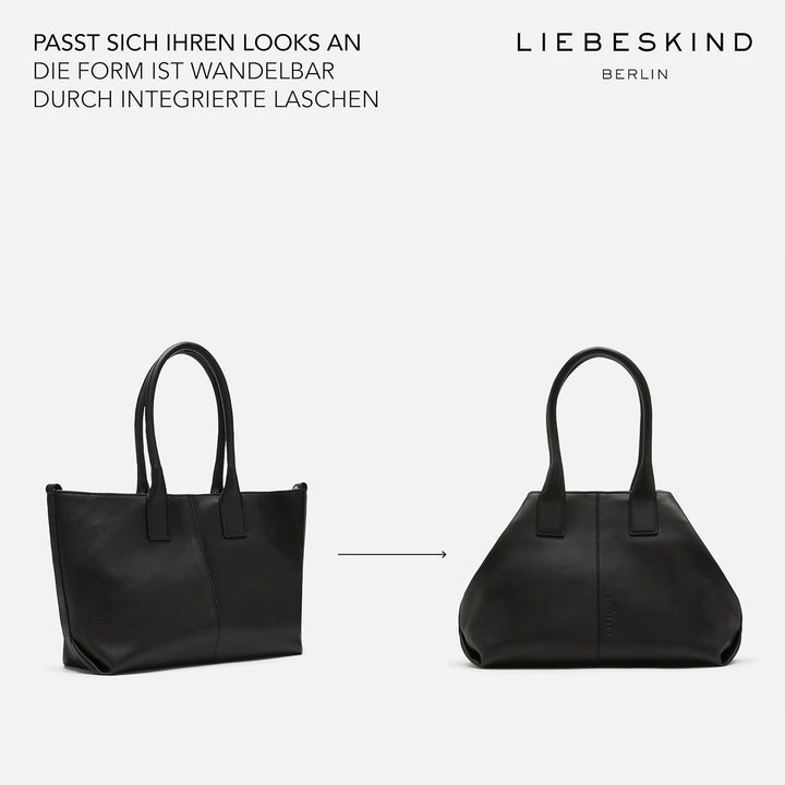 Liebeskind Damen Kodiaq Chelsea Shopper M Champagne, Champagne