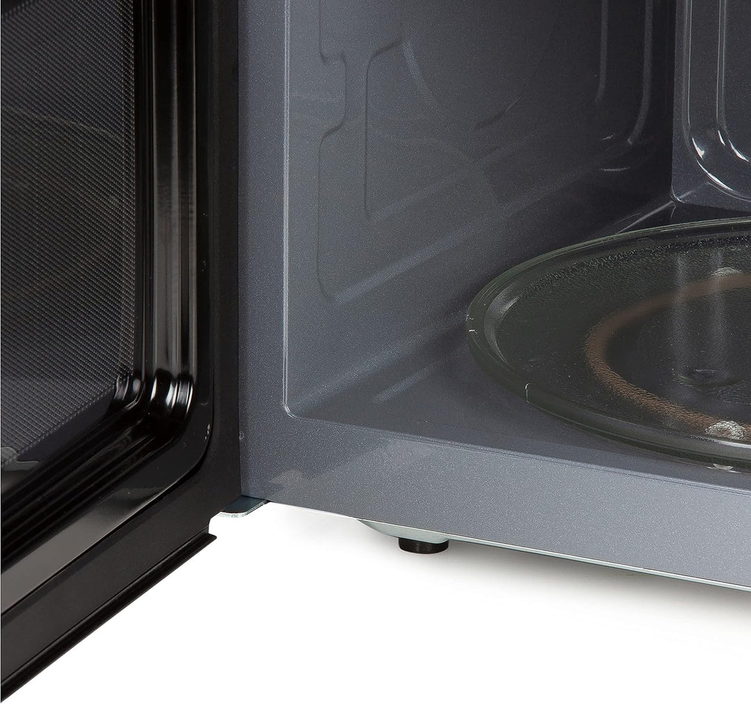 Domo DO2431 Mikrowelle mit Ofen schwarz-silber 30 l