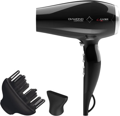 Gama Italy Professional gh0301 Haartrockner Föhn ,Schwarz