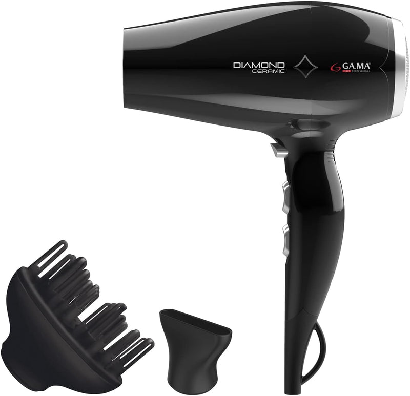 Gama Italy Professional gh0301 Haartrockner Föhn ,Schwarz