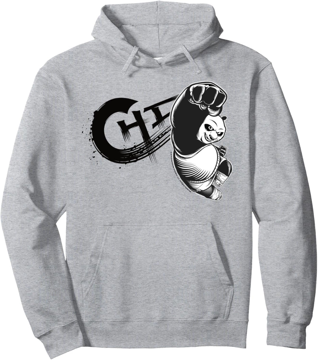 Kung Fu Panda Chi Master Po Portrait Pullover Hoodie