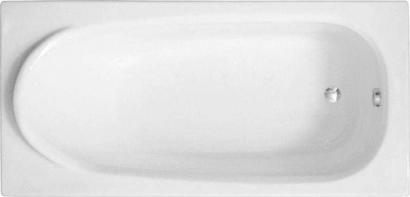 KOLMAN Badewanne MEDIUM Rechteck 190x80 ohne Verkleidung, Ablaufgarnitur und Füssen Komplettset 3in1
