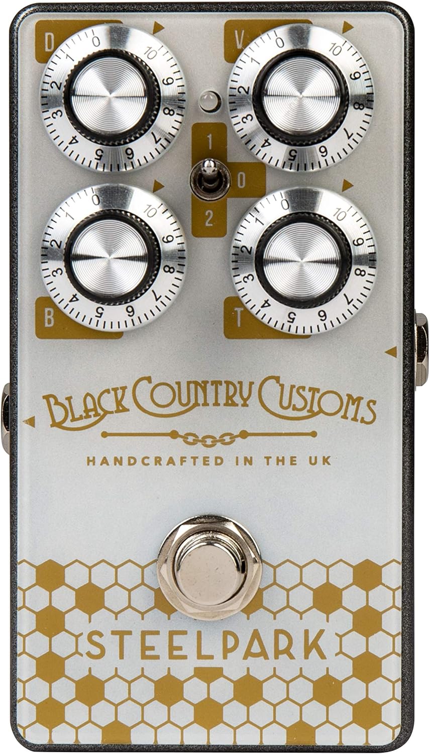 Laney Black Country Customs by Laney - Steelpark - Boutique Effect Pedal - Boost, Steelpark