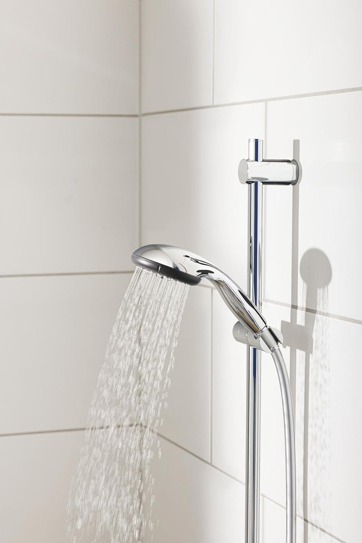 GROHE Vitalio Start 100 - Handbrause (wassersparend, 3 Strahlarten, universale Befestigung, robust),