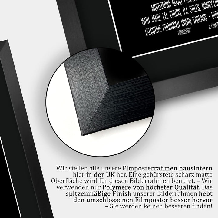 HWC Trading Halloween A3 Gerahmte Signiert Gedruckt Autogramme Bild Druck-Fotoanzeige Geschenk Für J