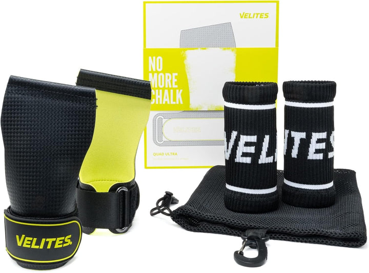 Velites I Cross Training Quad Ultra Magnesiumfreie Handschuhe I Gewichtheberhandschuhe I Für Crosstr
