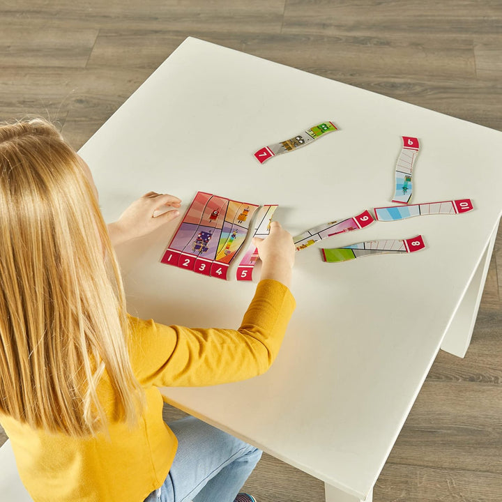 Learning Resources Numberblocks Puzzle-Set Reihenbildung, Numberblocks Puzzlespiel, Mathe-Puzzlespie