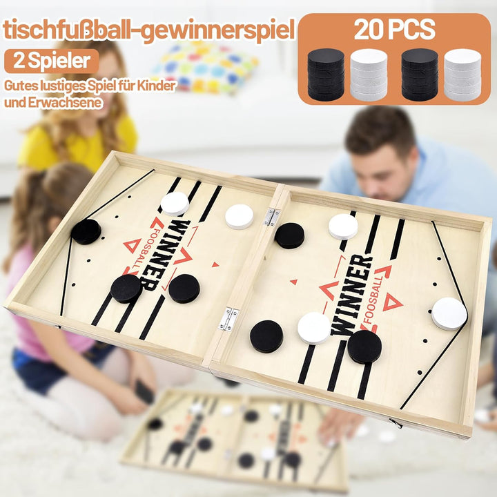 Sling Puck Game - Sling Puck Spel, Hockey Speelgoed Fast Game Fast Sling Puck, Spel Hockey Sling Bor
