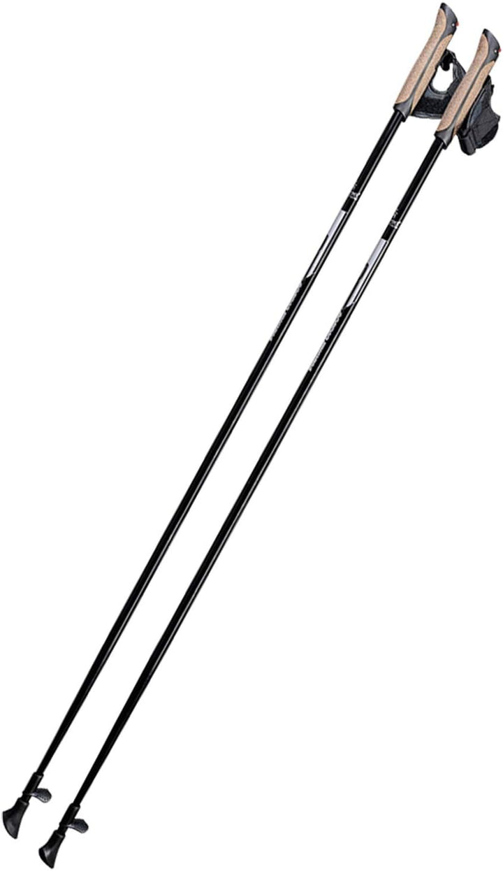 Nordic Walking Carbon-Stöcke leicht und stabil 105 cm, 105 cm