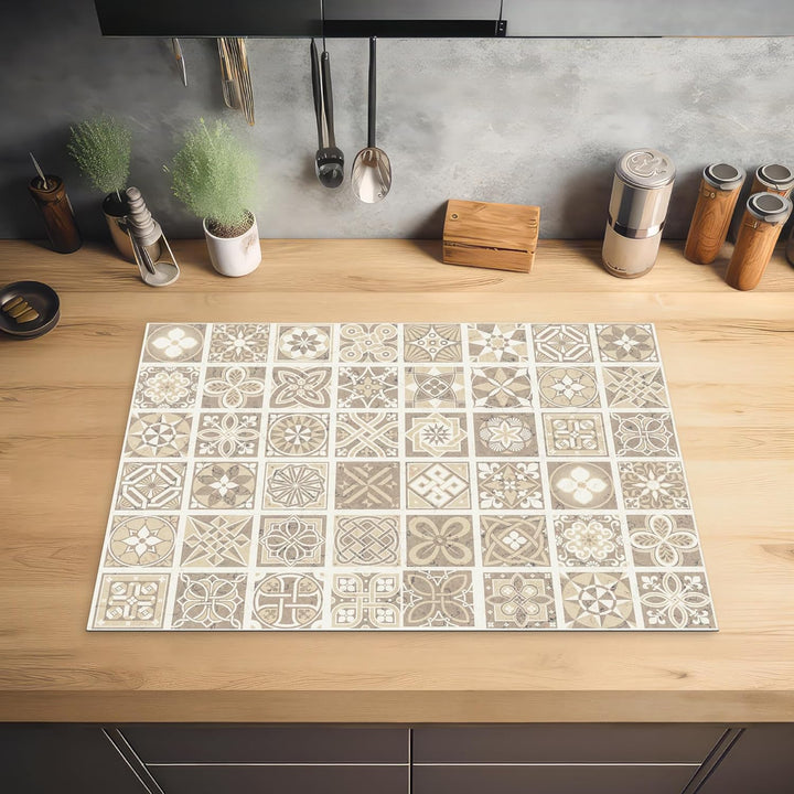 KitchenYeah© Herdabdeckplatte Einteilig Ceranfeld Abdeckplatte für Induktionsschutz Ceranfeldabdecku