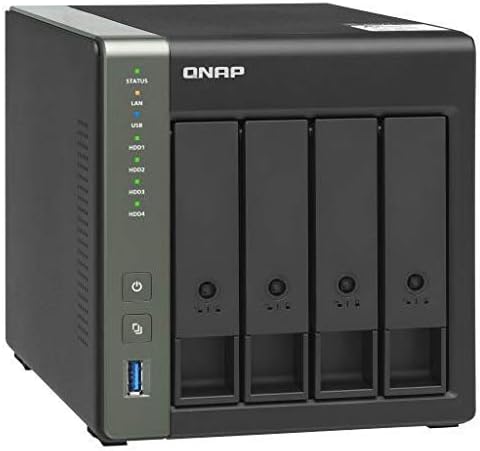 Qnap TS-431X3-4G 4-Bay 48TB Bundle mit 4X 12TB WD Red Plus 48TB TS-431X3-4G, 48TB TS-431X3-4G