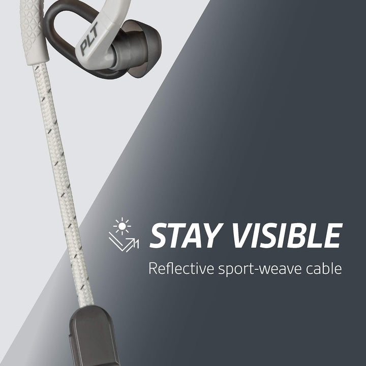 Plantronics BACKBEAT FIT 350 Bluetooth V 4.1 Sport Headset/Kopfhörer, In-Ear Schwarz/Grau Schwarz -