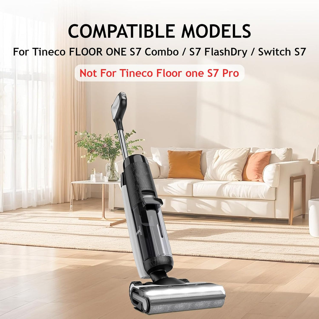 Ersatz bürstenrolle und HEPA-Filter für Tineco FLOOR ONE S7 Combo / S7 FlashDry/Switch S7 Nass und T