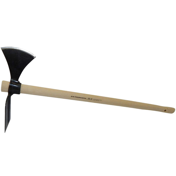 SHW-FIRE Gartenhacke - Wiedehopf Hacke mit Breitblatt, robust geschmiedet mit 105cm Eschenstiel, Bre
