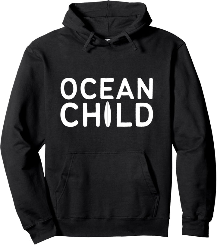 Kind Des Ozean Kite-Surfer Pullover Hoodie