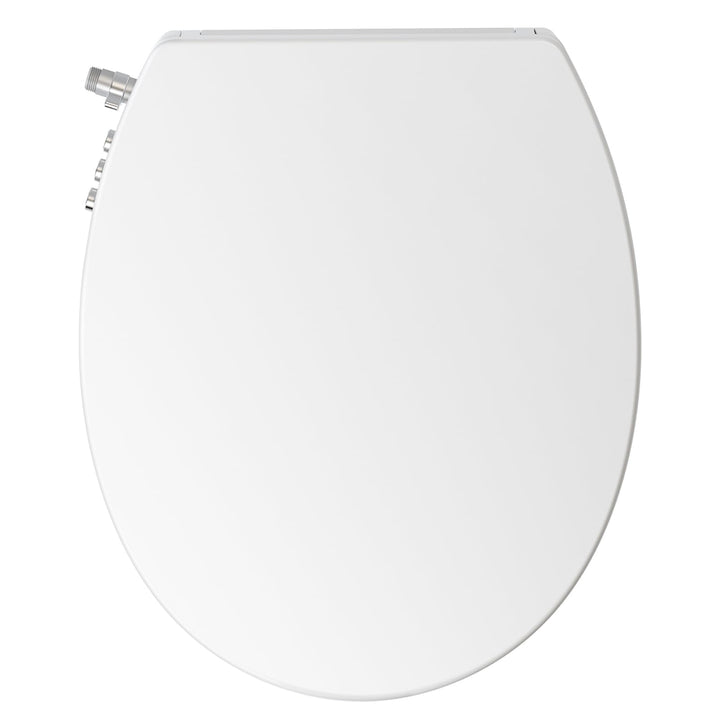 SAMODRA WC Sitz O Form mit Absenkautomatik - Bidet Toilettensitz - Dusch WC Aufsatz Bidet Japanische