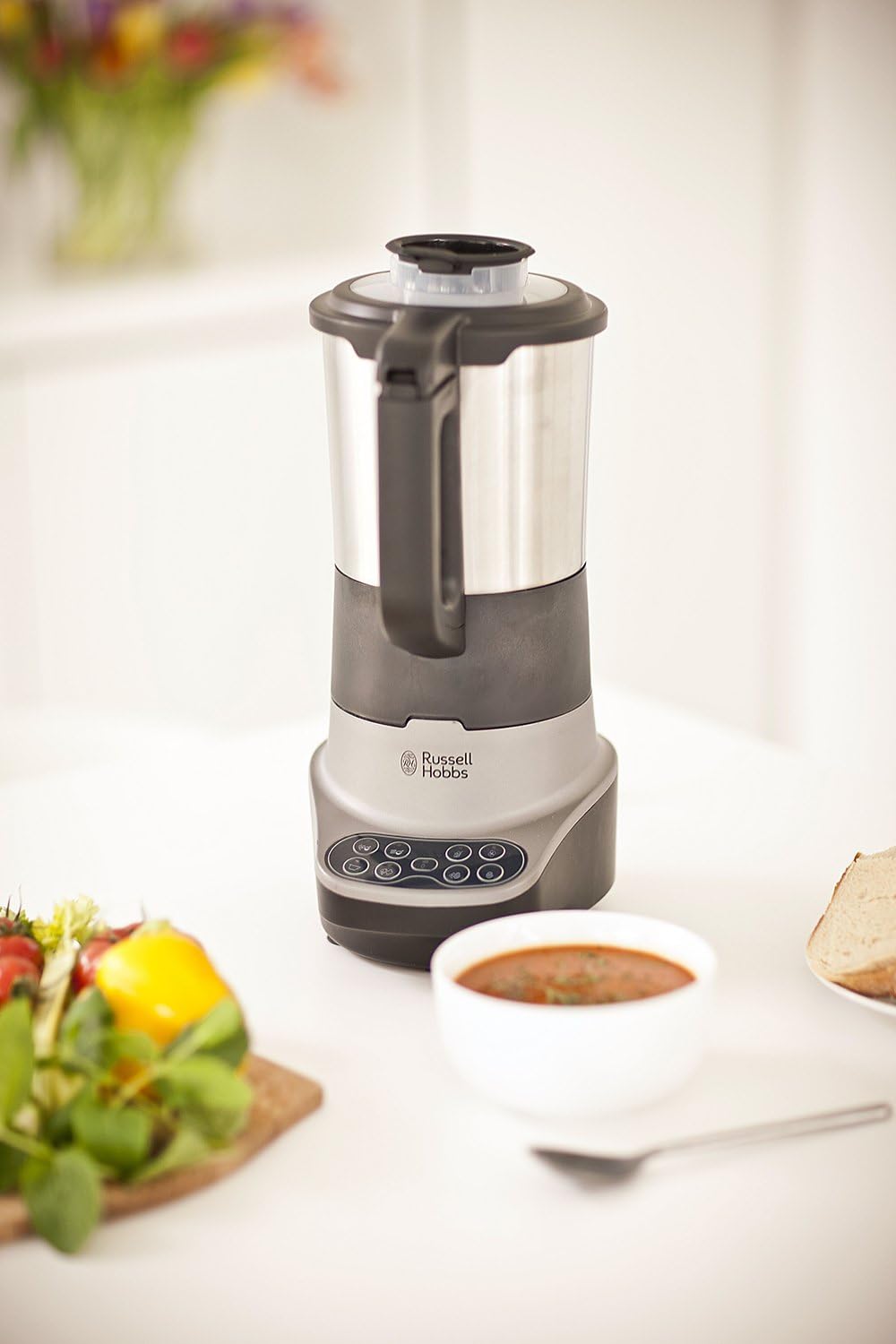 Russell Hobbs Multikocher [2in1: Suppenkocher und Mixer] Soup Maker (vollautomatischer Standmixer mi