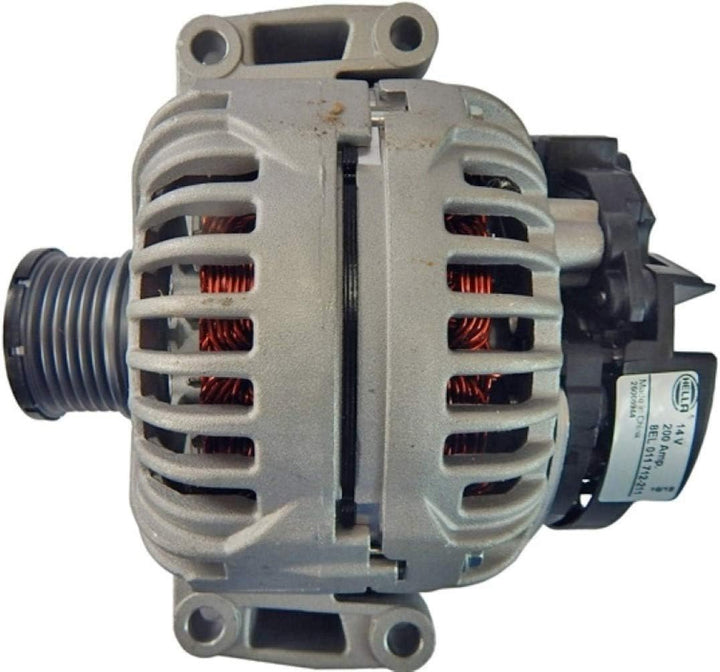HELLA - Generator/Lichtmaschine - 14V - 200A - für u.a. Mercedes-Benz Vito / Mixto Box (W639) - 8EL
