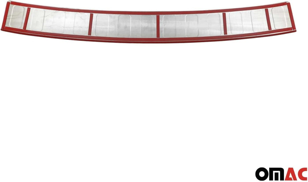 OMAC Ladekantenschutz Stossstange kompatibel mit Toyota Proace 3 2016-2024 L1 L2 RS Chrom Dunkel, Pr