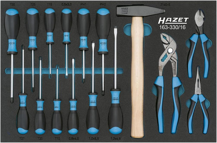 Hazet Werkzeug-Sortiment, 163-330/16, 163-330/16