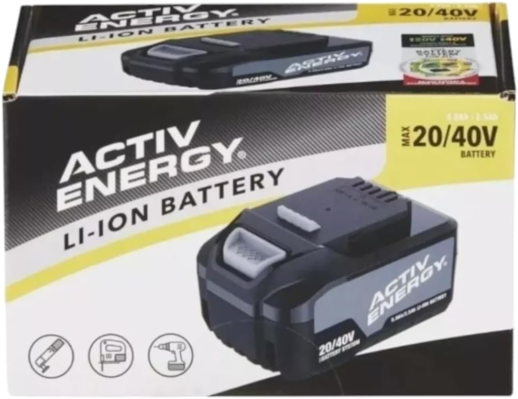 ACTIV ENERGY LI-ION Akku 20/40 Volt 5,0Ah/2,5Ah 90Wh für FERREX