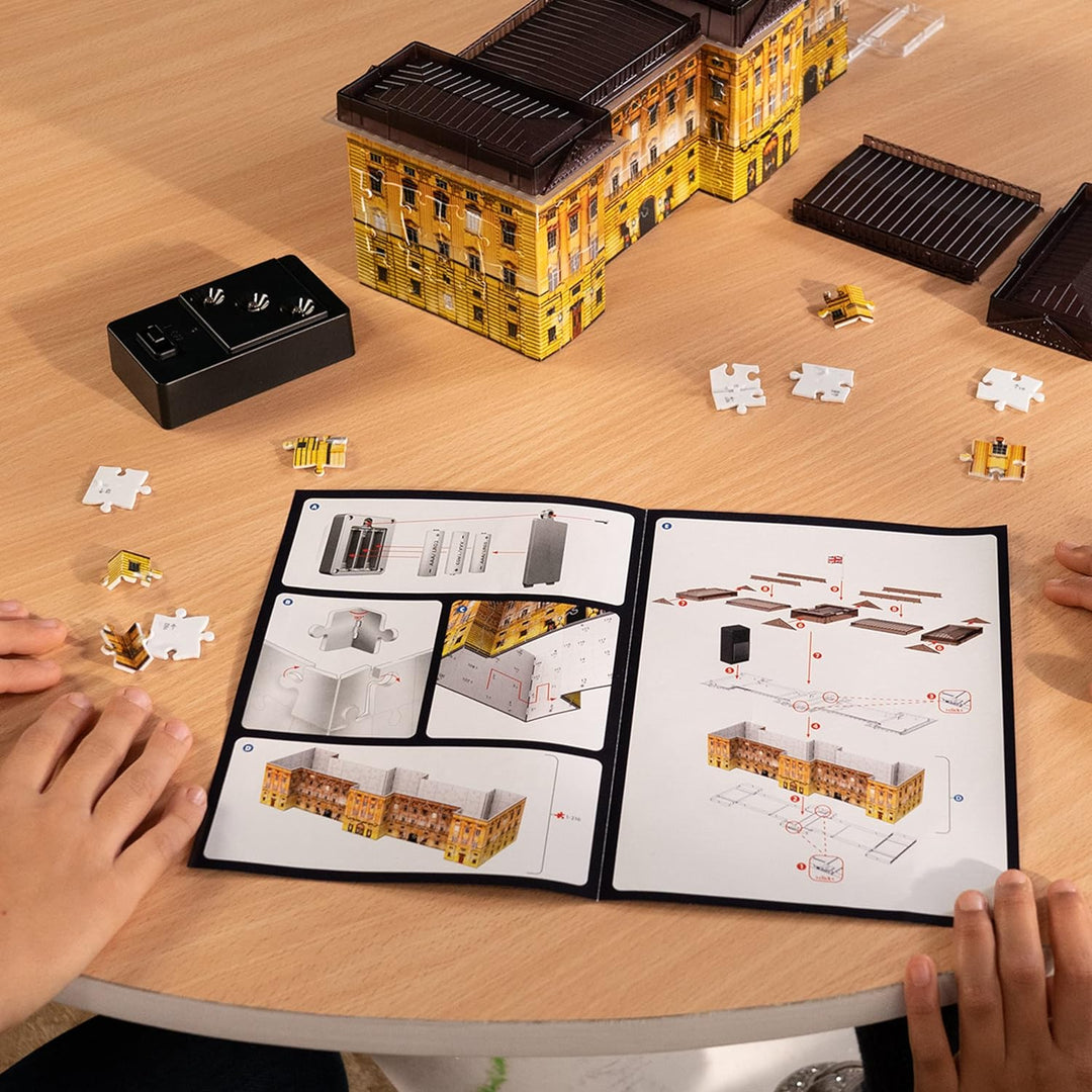 Ravensburger 3D Puzzle Buckingham Palace bei Nacht 12529 - leuchtet im Dunkeln - der Buckingham Pala