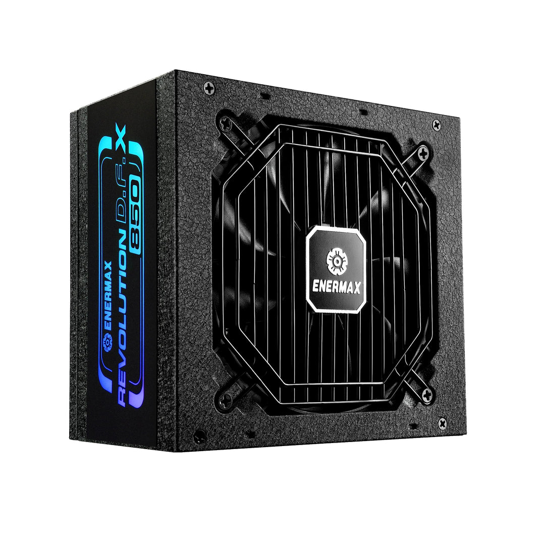 ENERMAX Revolution D.F. X ARGB ATX3.0 PCI-e 5.0 Kompakt Gaming&Streaming PC Netzteil 850W 80Plus Gol