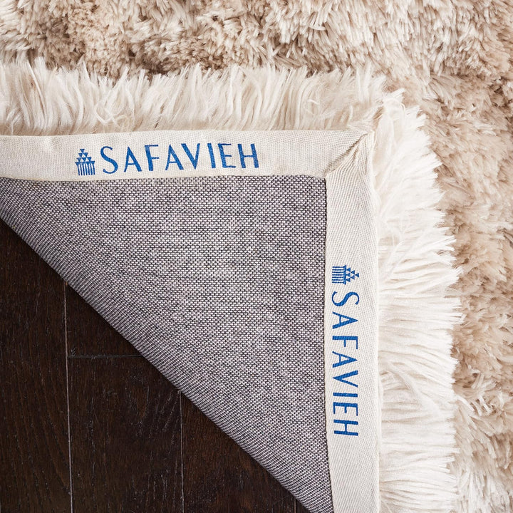 SAFAVIEH Zottelig Teppich für Wohnzimmer, Esszimmer, Schlafzimmer - Artic Shag Collection, Hoher Flo