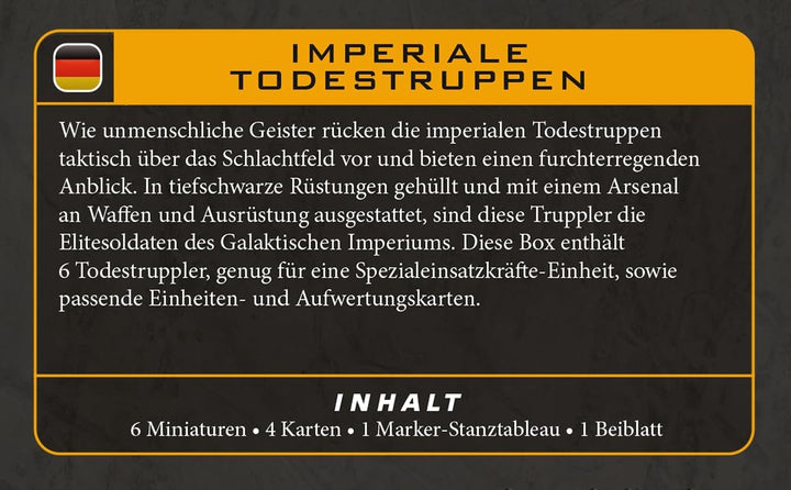 Asmodee, Star Wars Legion – Imperial Death Troopers, Tabletop-Erweiterung