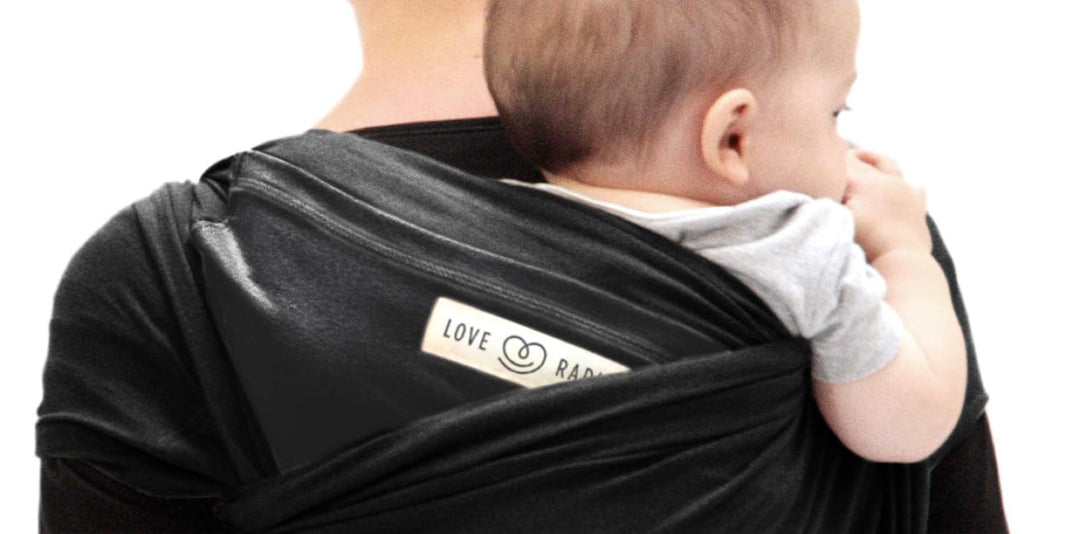 Love Radius "L'Original JPMBB" Tragetuch schwarz anthrazit Schwarz mit anthrazitfarbener Tasche, Sch