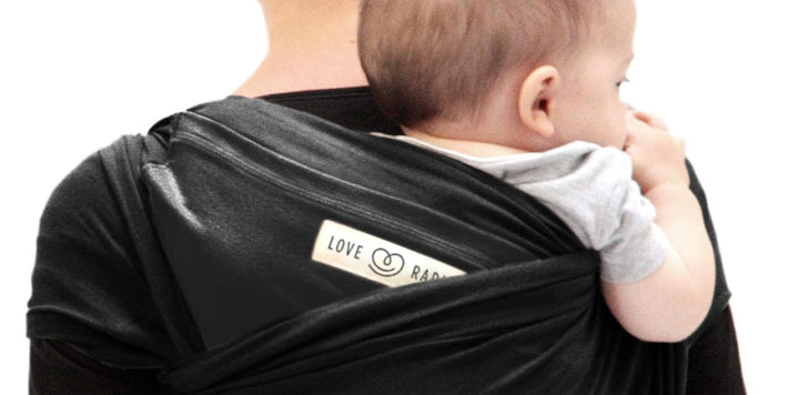 Love Radius "L'Original JPMBB" Tragetuch schwarz anthrazit Schwarz mit anthrazitfarbener Tasche, Sch