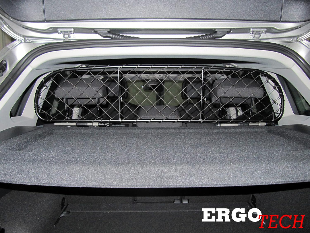 ERGOTECH Trennnetz Trenngitter kompatibel mit Volkswagen Tiguan (ab BJ 2016) RDA65-S8, für Hunde und