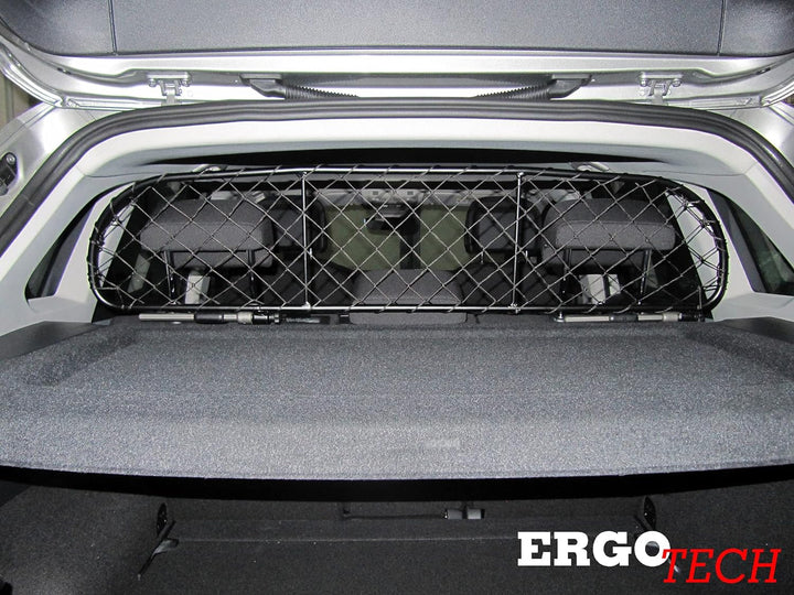 ERGOTECH Trennnetz Trenngitter kompatibel mit Volkswagen Tiguan (ab BJ 2016) RDA65-S8, für Hunde und