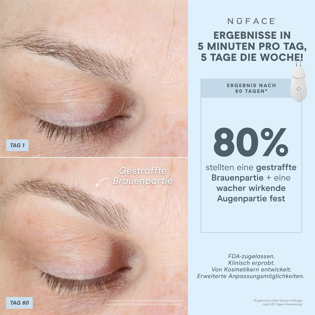 NuFACE TRINITY+ Effective Lip & Eye Attachment Trinity+ Wirksames Lippen- und Augenzubehör, Trinity+