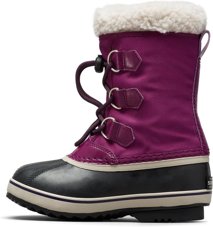 Sorel Unisex Kinder Yoot Pac Nylon Wp wasserdichte Schneestiefel 33 EU Wild Iris Dark Plum Youth Col