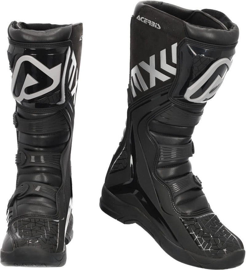 Acerbis Herren X-Team Stiefel 40 EU Schwarz, 40 EU Schwarz