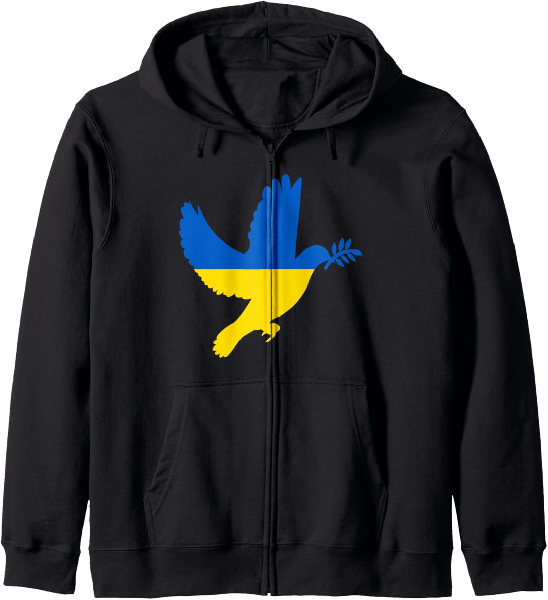 Frieden und Solidarität für Ukraine Kapuzenjacke