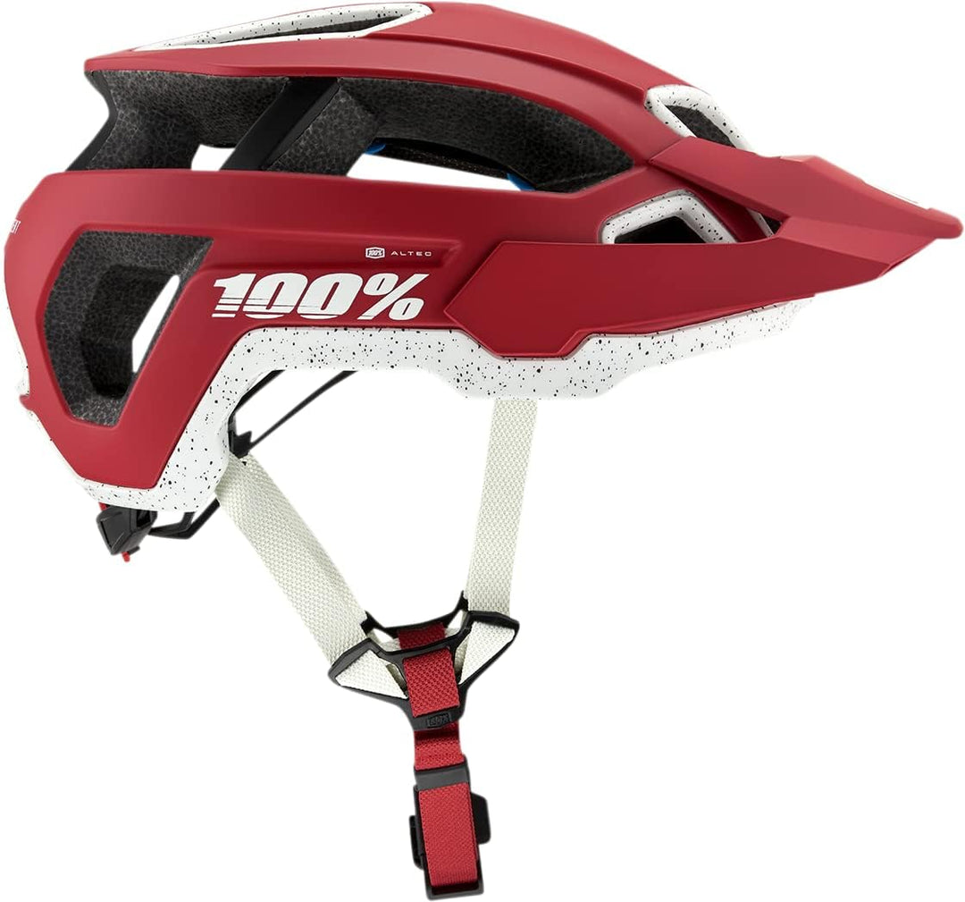 100% Enduro Altec Deep MTB Helm rot rot S/M, rot S/M