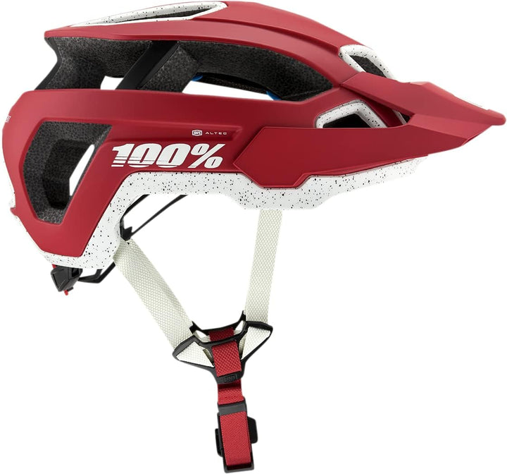 100% Enduro Altec Deep MTB Helm rot rot S/M, rot S/M