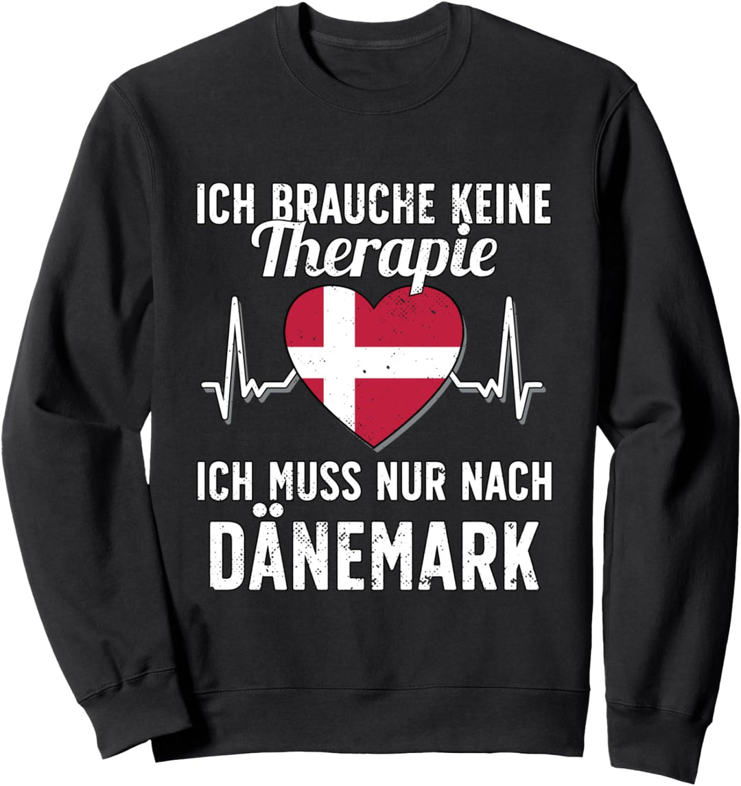 Dänische Flagge I Dänemark Urlaub I Dänemark Sweatshirt